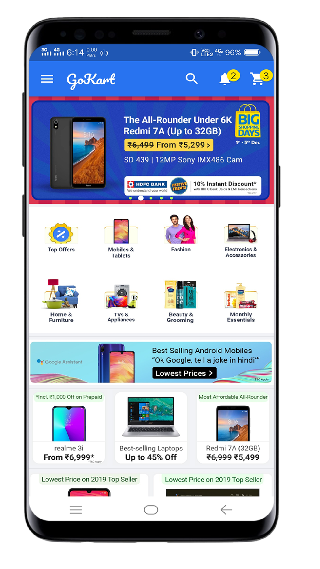 GoKart - Flutter E-commerce UI Template | FlutterX